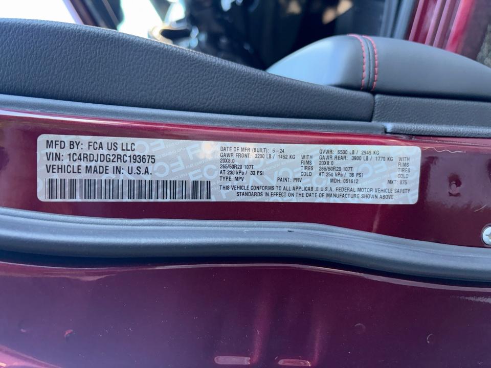 Used 2024 Dodge Durango SUV