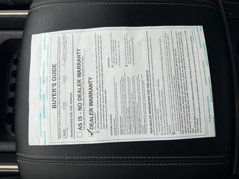 Used 2020 Ram 1500 Truck