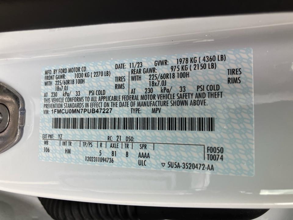 Used 2023 Ford Escape SUV