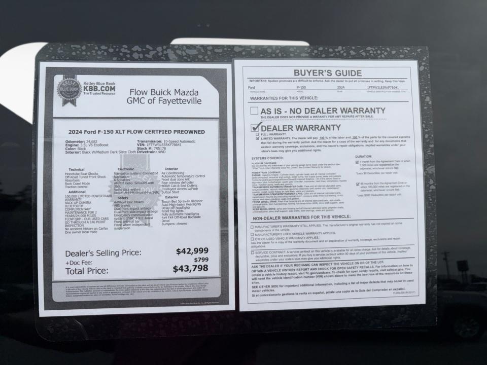 Used 2024 Ford F-150 Truck