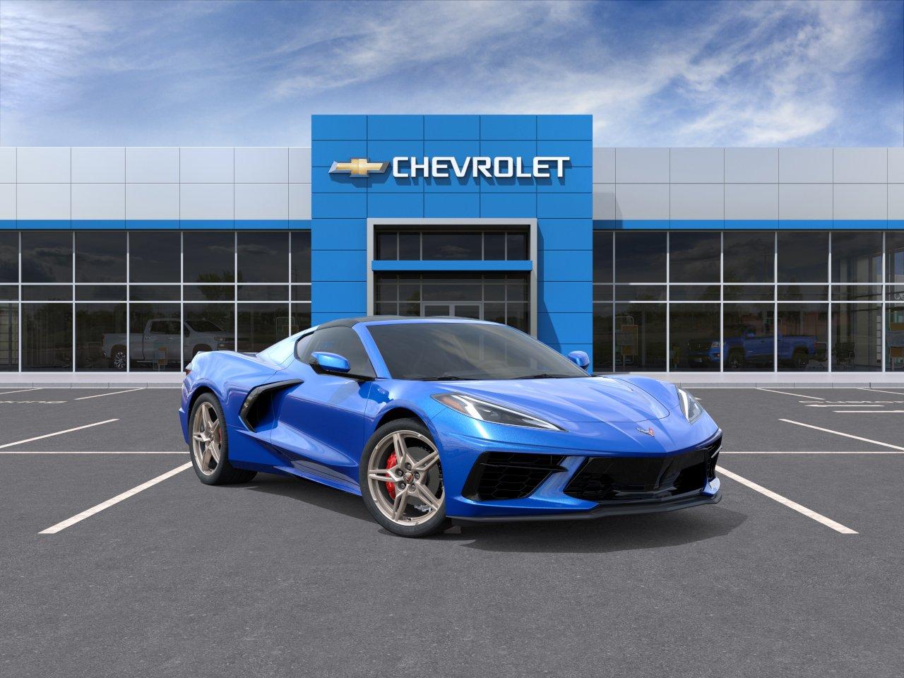Blue 2026 Chevrolet Corvette Coupe Rear-Wheel Drive Automatic