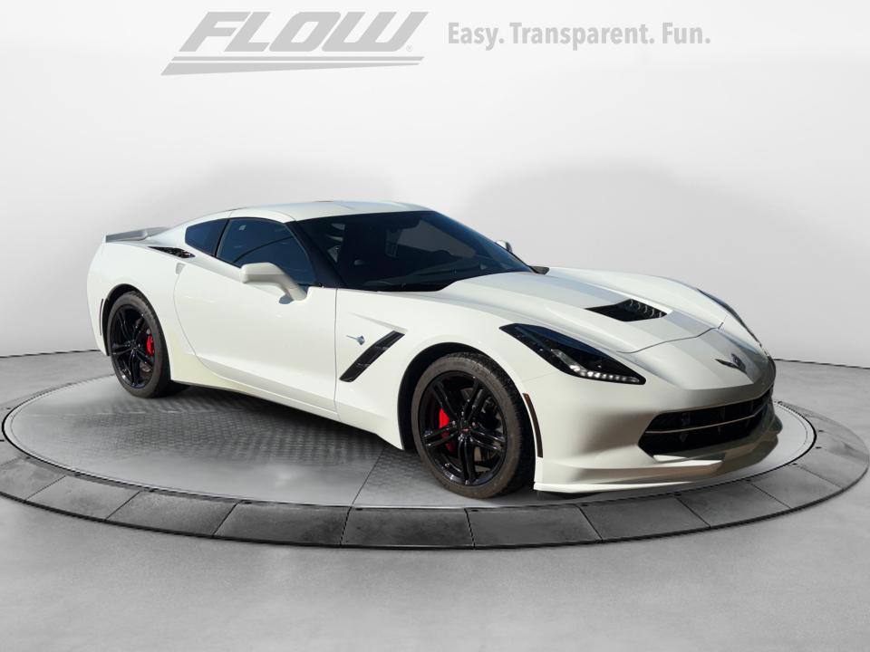 White 2016 Chevrolet Corvette Coupe Rear-Wheel Drive Automatic