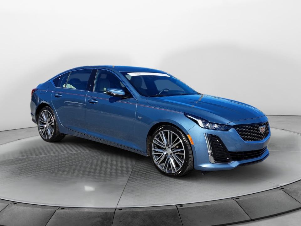 Black 2024 Cadillac CT5 Sedan All-Wheel Drive Automatic