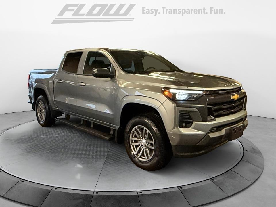 Gray 2025 Chevrolet Colorado Pickup Truck Four-Wheel Drive Automatic