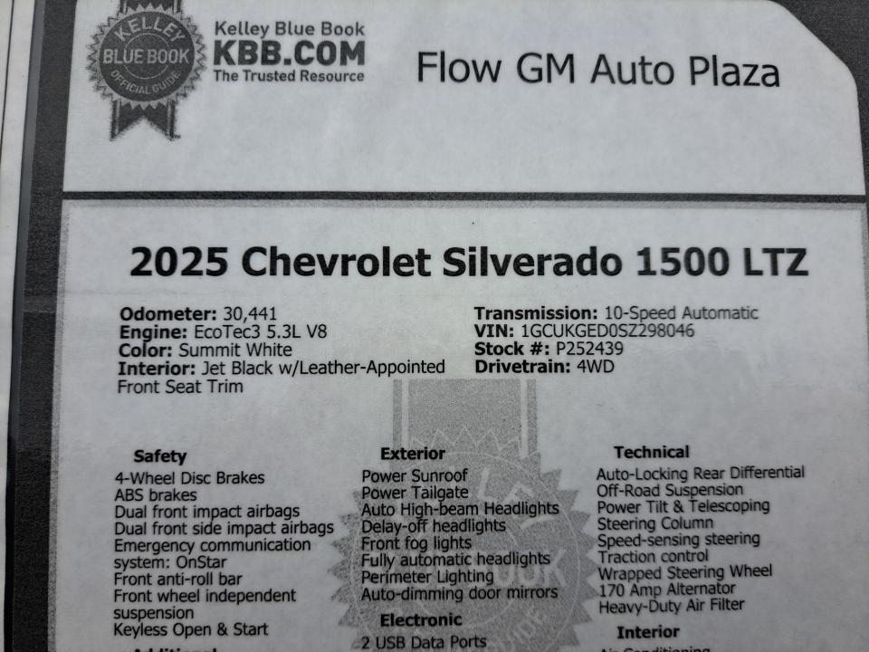 Used 2025 Chevrolet Silverado 1500 Truck
