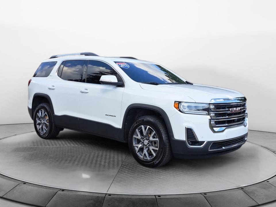 White 2022 GMC Acadia SUV / Crossover Four-Wheel Drive Automatic
