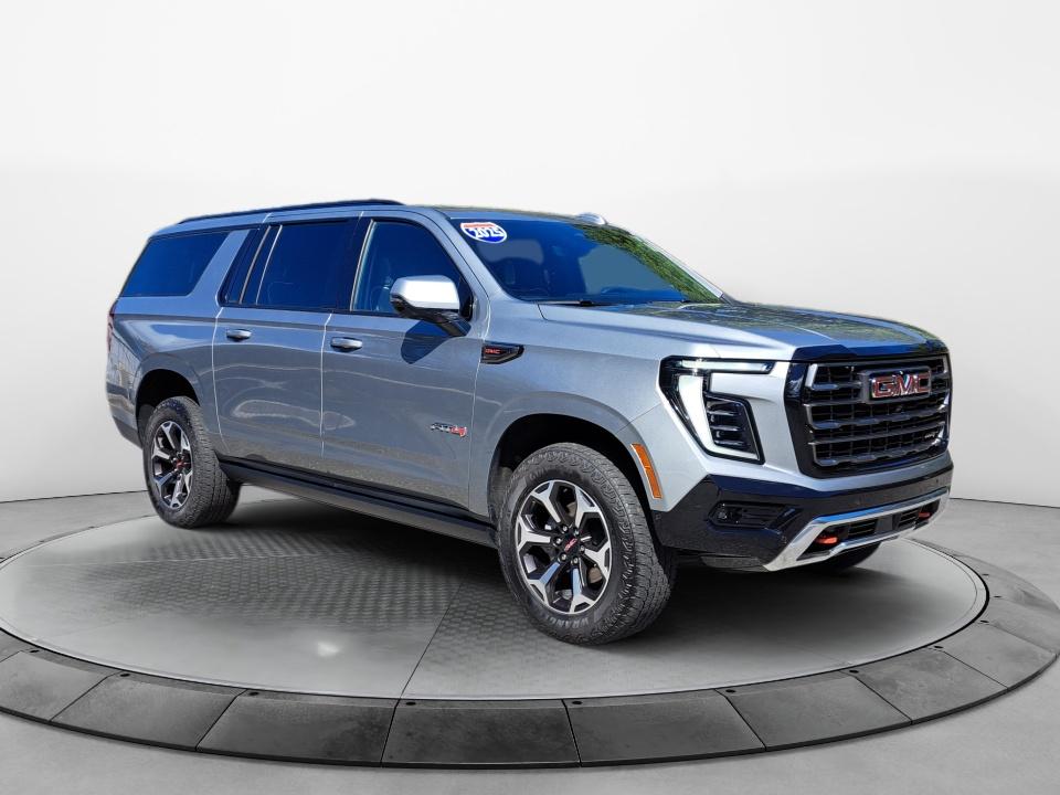 Gray 2025 GMC Yukon XL SUV / Crossover Four-Wheel Drive Automatic