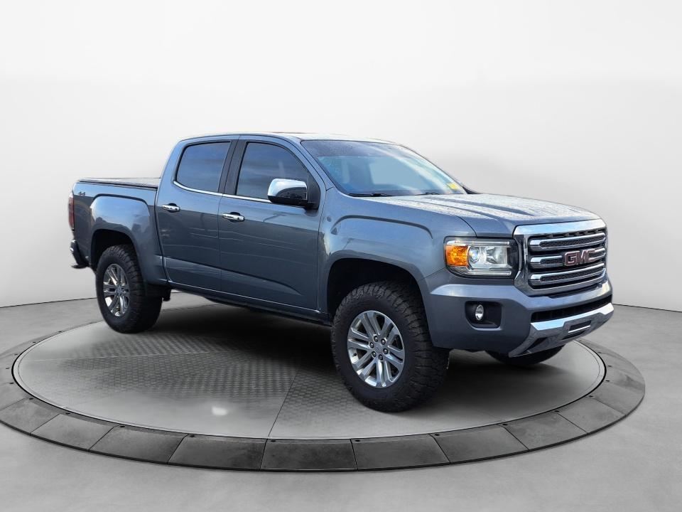 Gray 2019 GMC Canyon Pickup Truck Four-Wheel Drive Automatic