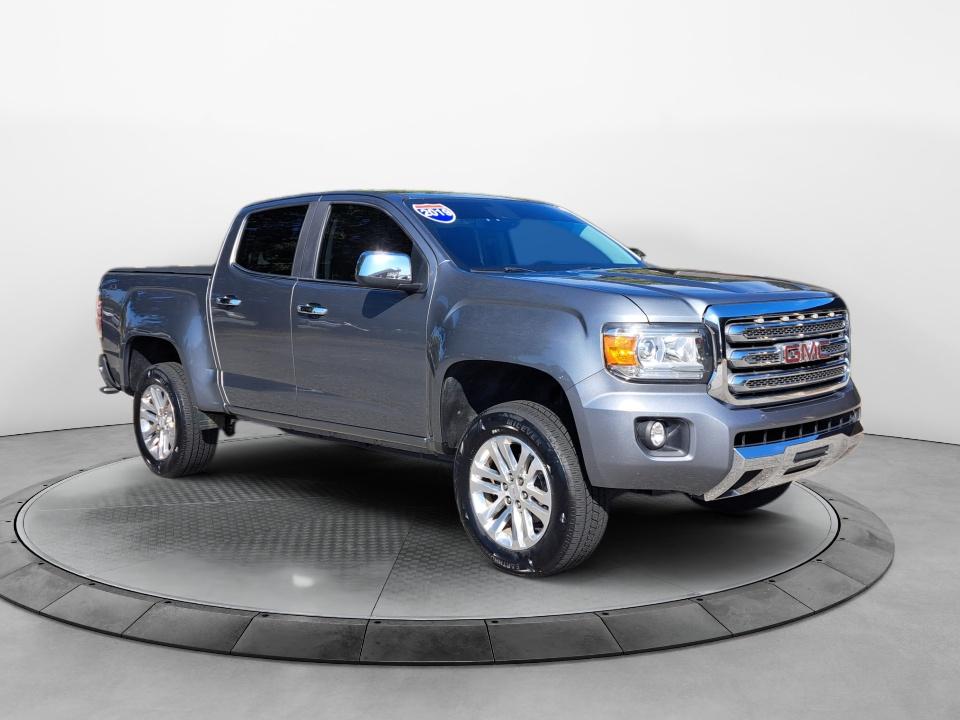 Gray 2019 GMC Canyon Pickup Truck Four-Wheel Drive Automatic