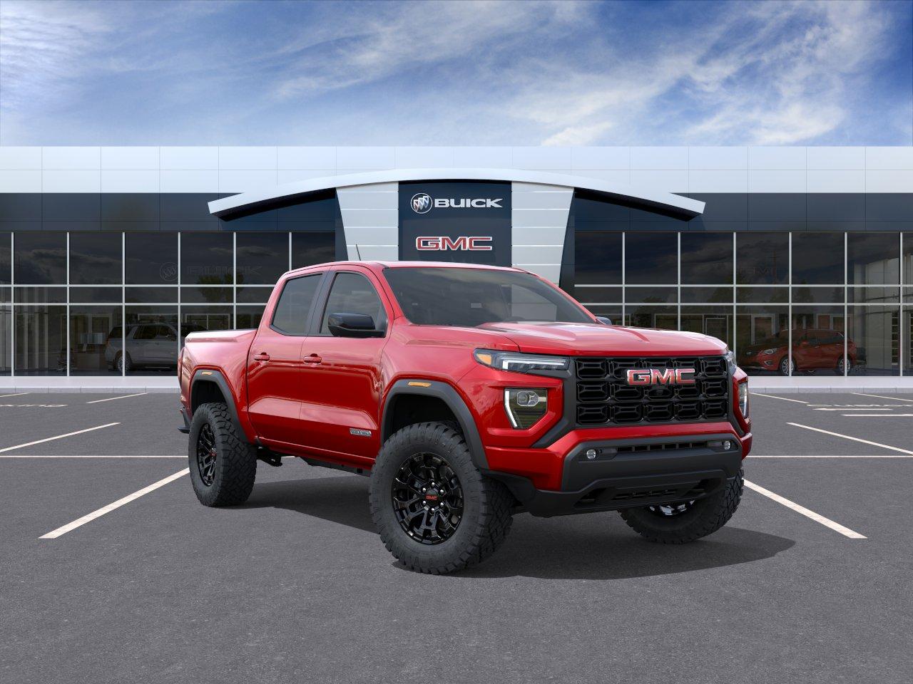Red 2026 GMC Canyon Pickup Truck Four-Wheel Drive Automatic