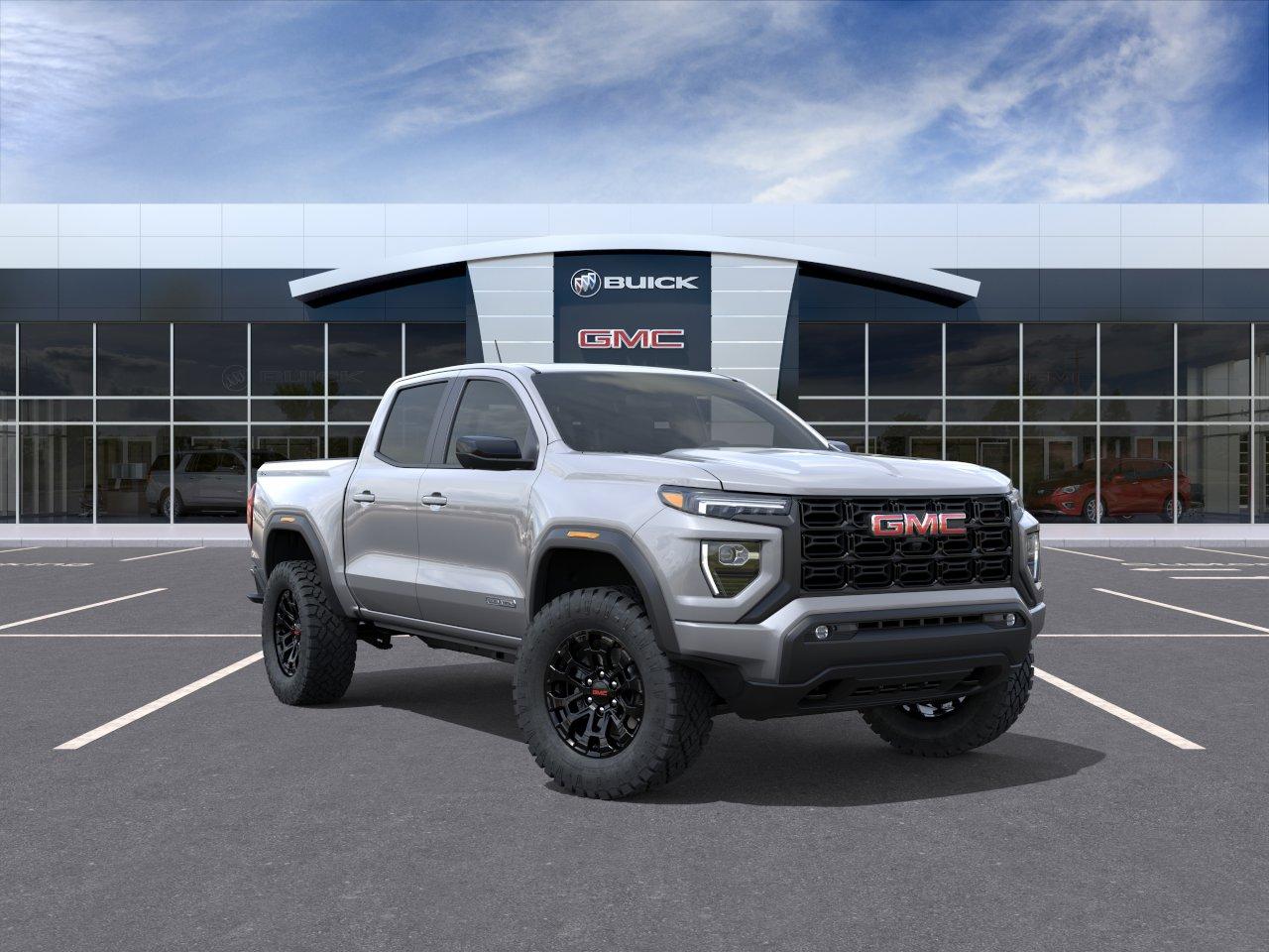 Gray 2026 GMC Canyon Pickup Truck Four-Wheel Drive Automatic