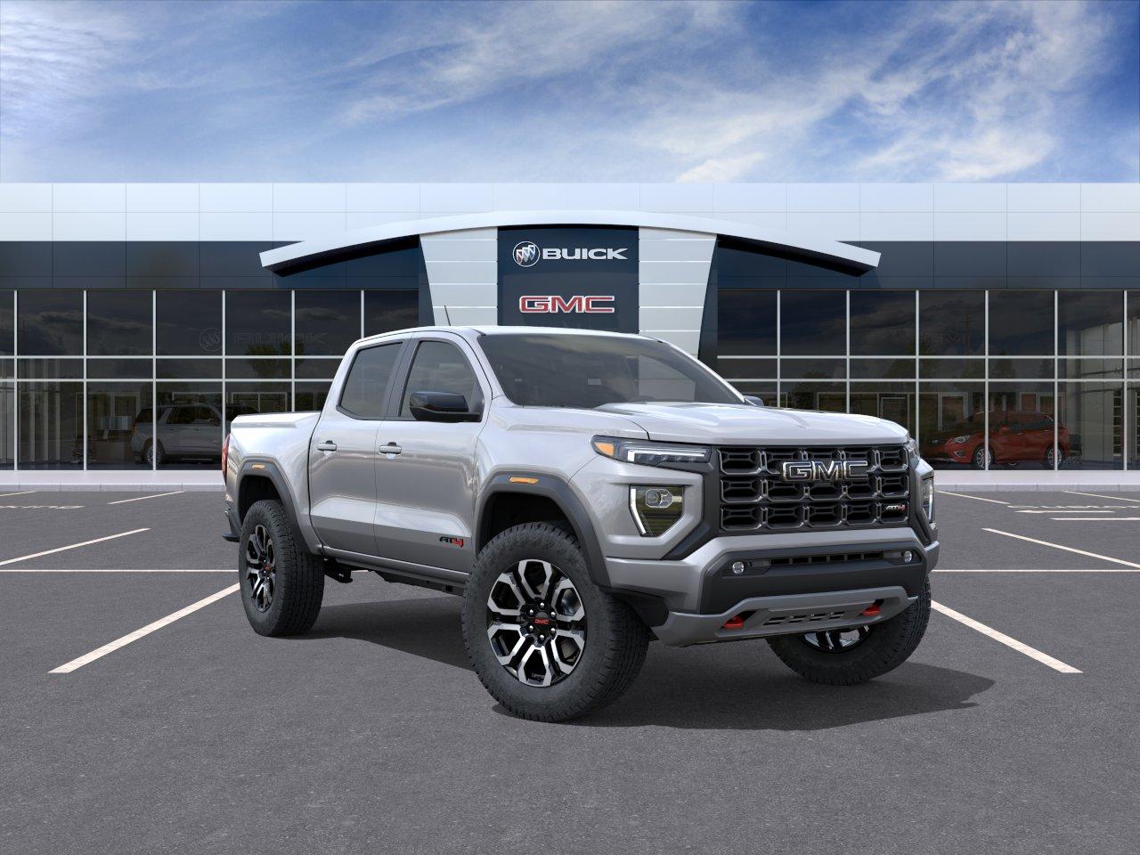 Gray 2026 GMC Canyon Pickup Truck Four-Wheel Drive Automatic