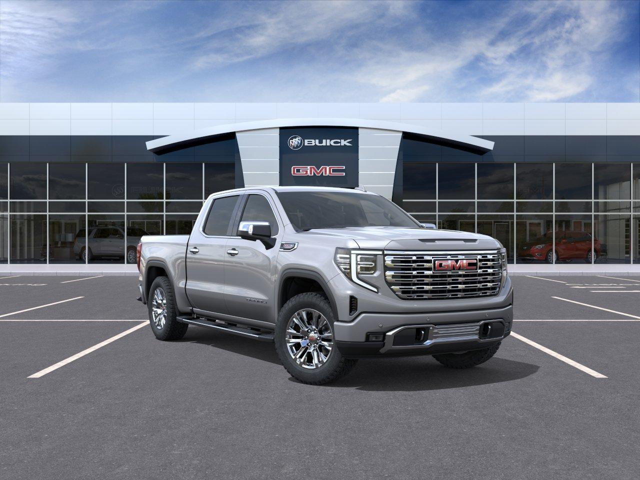 Gray 2026 GMC Sierra 1500 Pickup Truck Four-Wheel Drive Automatic