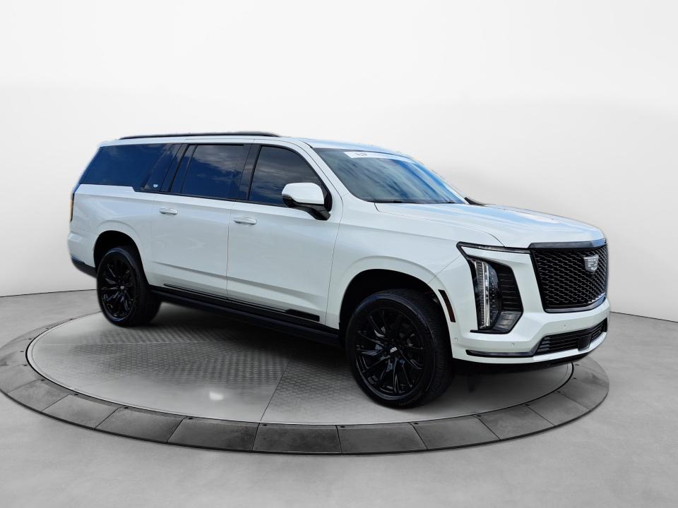 White 2025 Cadillac Escalade ESV SUV / Crossover Four-Wheel Drive Automatic