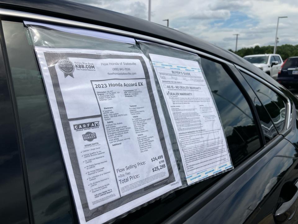 Used 2023 Honda Accord Sedan