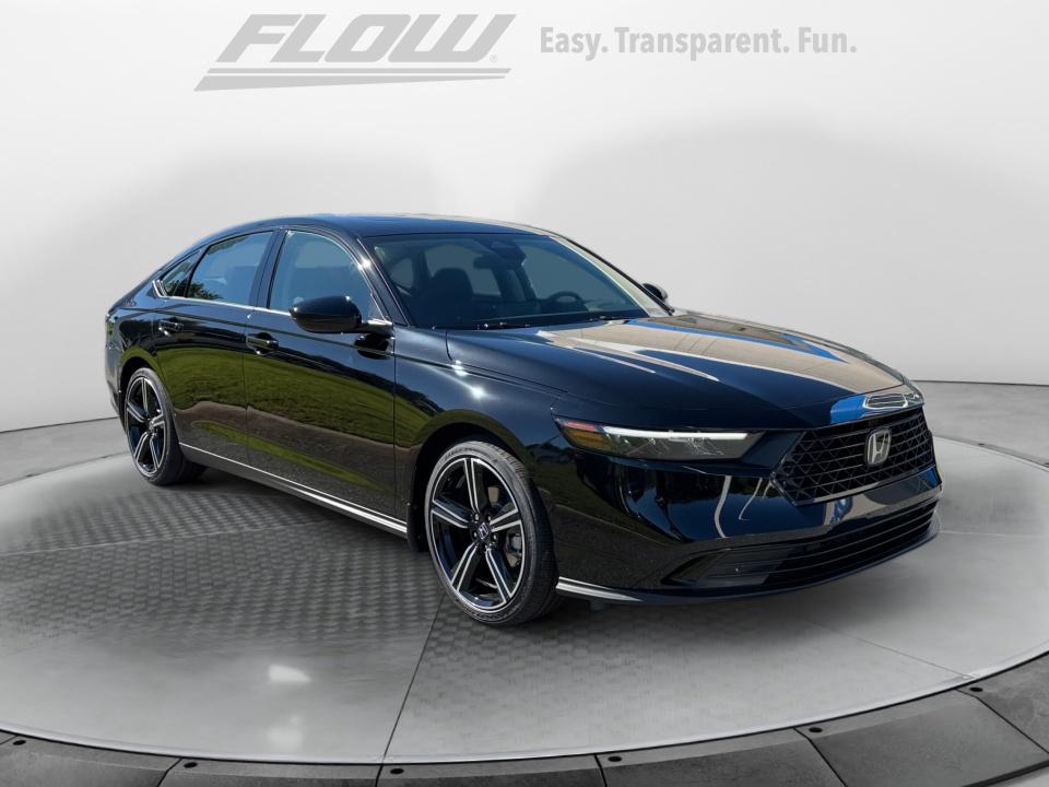 Black 2026 Honda Accord Sedan Front-Wheel Drive Automatic