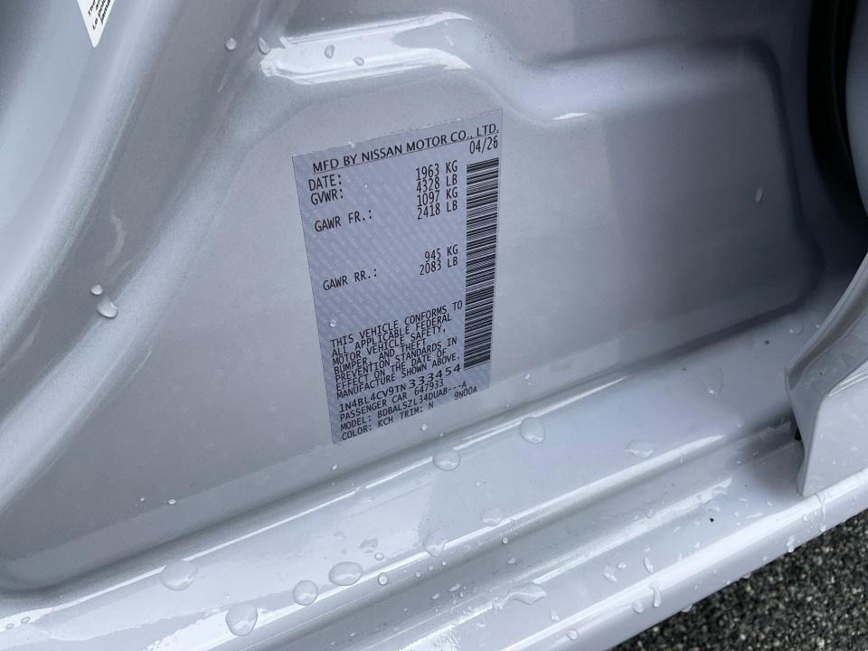Used 2026 Nissan Altima Sedan