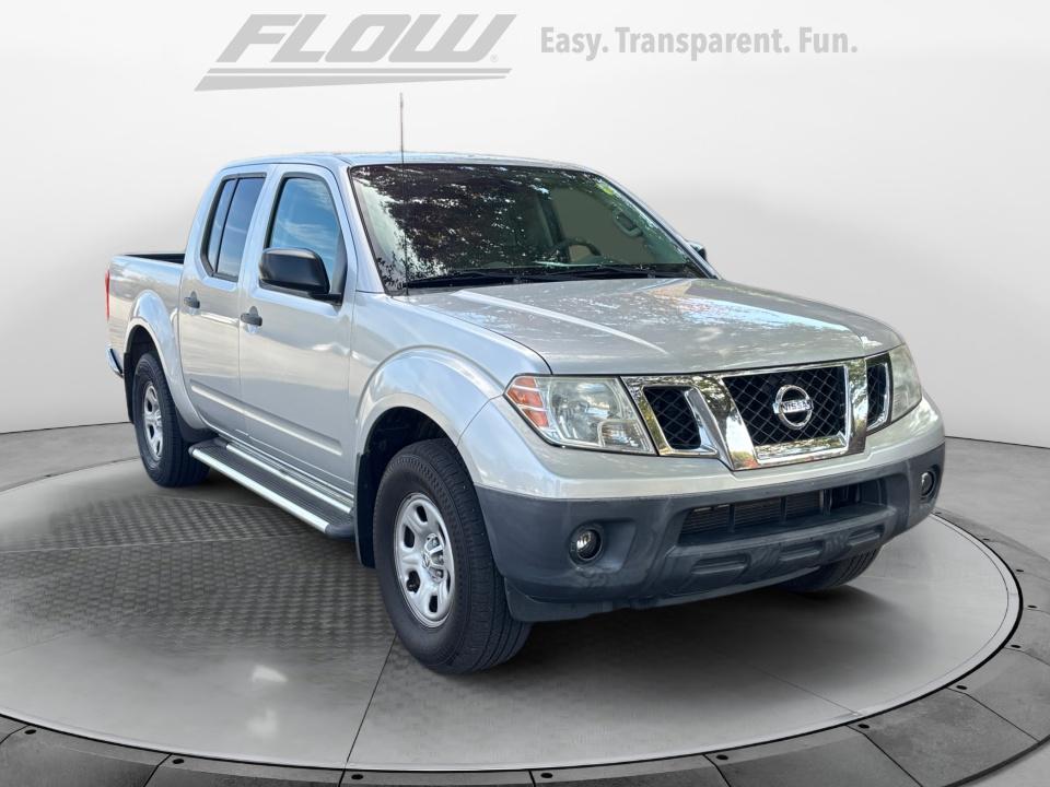 Silver 2016 Nissan Frontier Pickup Truck Four-Wheel Drive Automatic