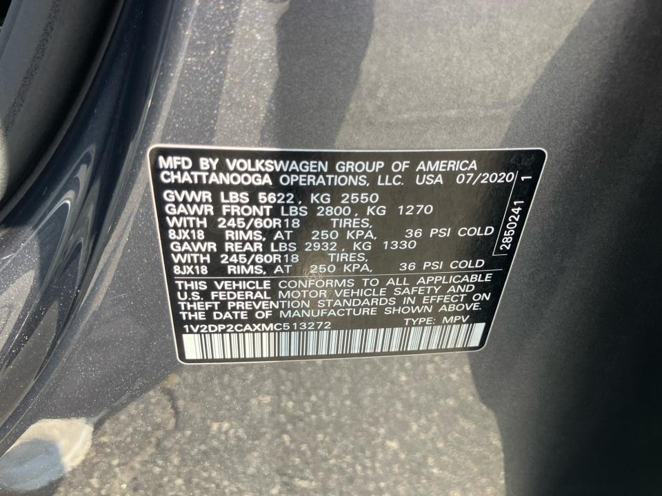 Used 2021 Volkswagen Atlas SUV