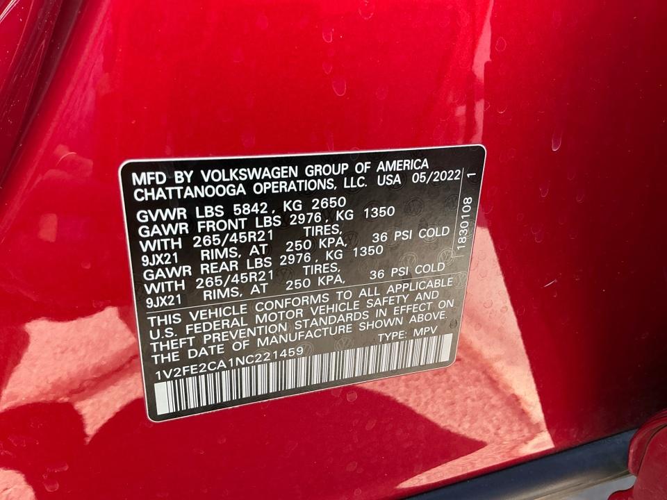 Used 2022 Volkswagen Atlas Cross Sport SUV