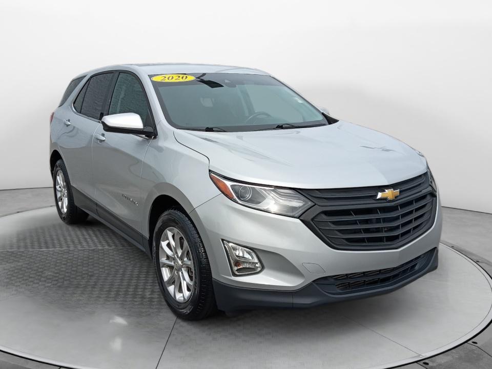 Silver 2020 Chevrolet Equinox SUV / Crossover Front-Wheel Drive Automatic