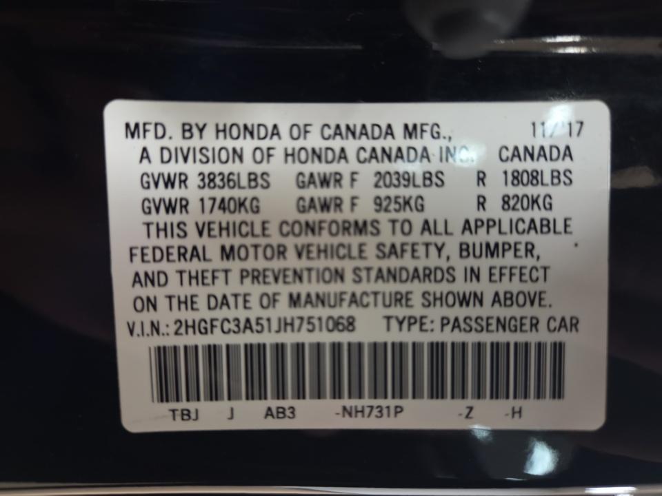 Used 2018 Honda Civic Coupe