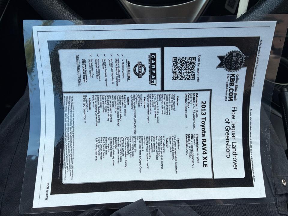 Used 2013 Toyota RAV4 SUV