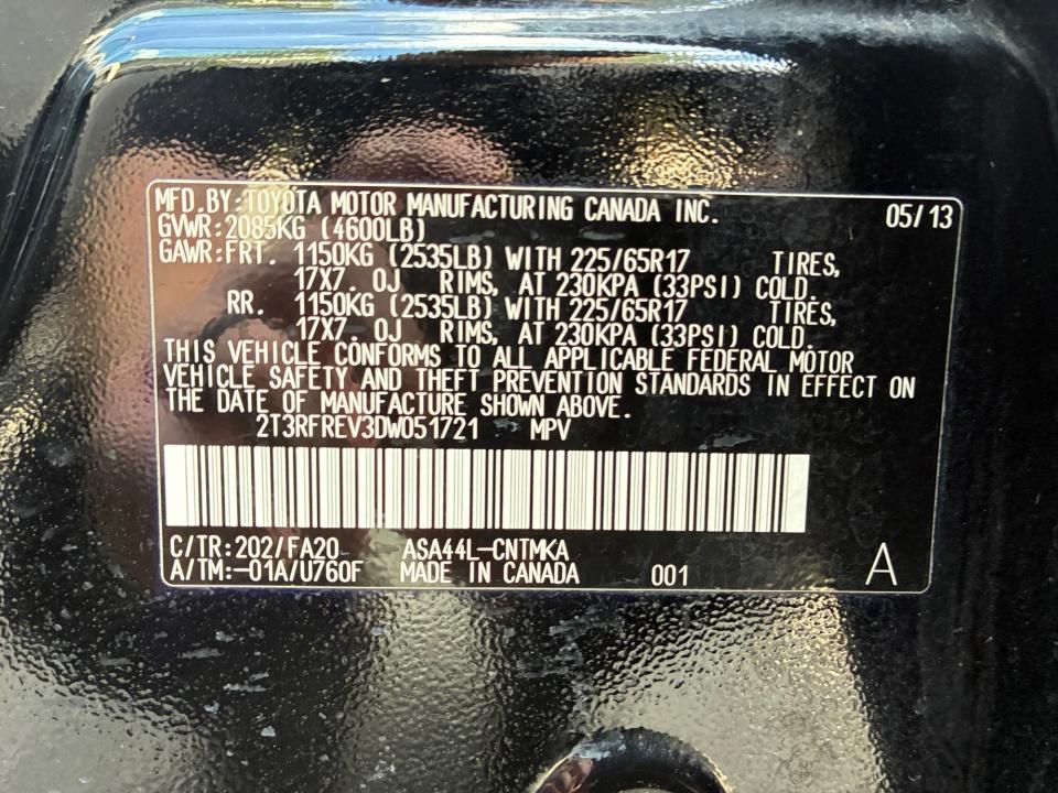 Used 2013 Toyota RAV4 SUV