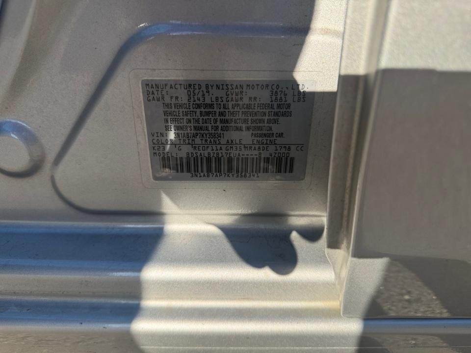Used 2019 Nissan Sentra Sedan