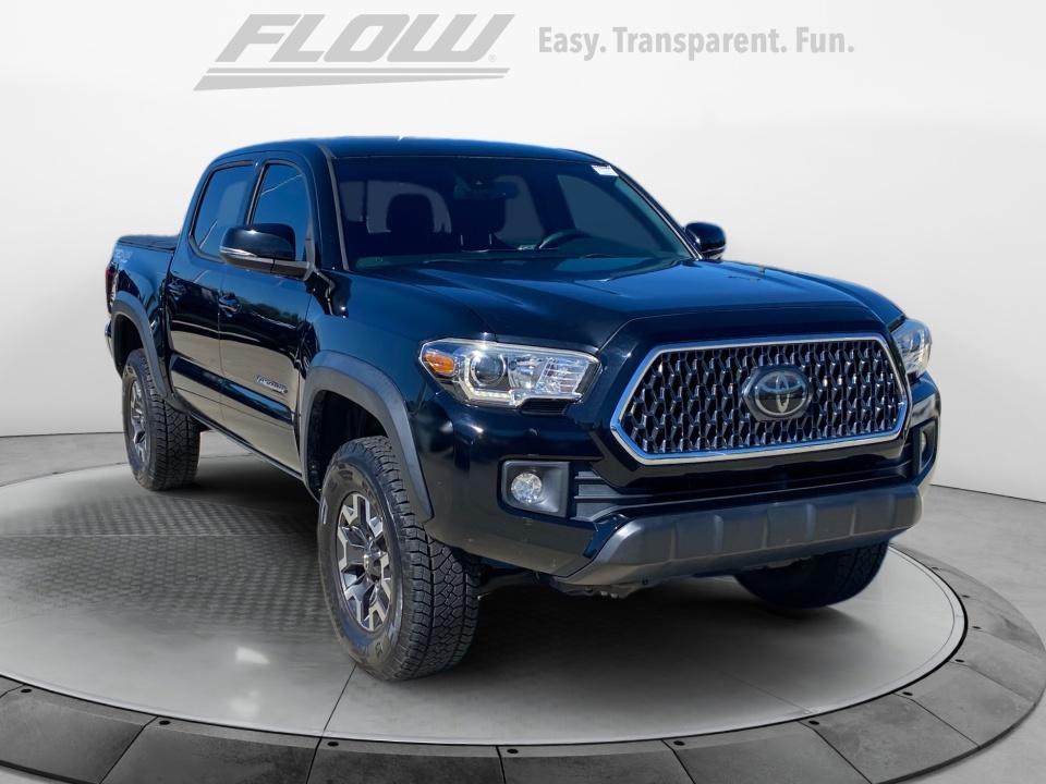 Black 2019 Toyota Tacoma Pickup Truck Four-Wheel Drive Automatic