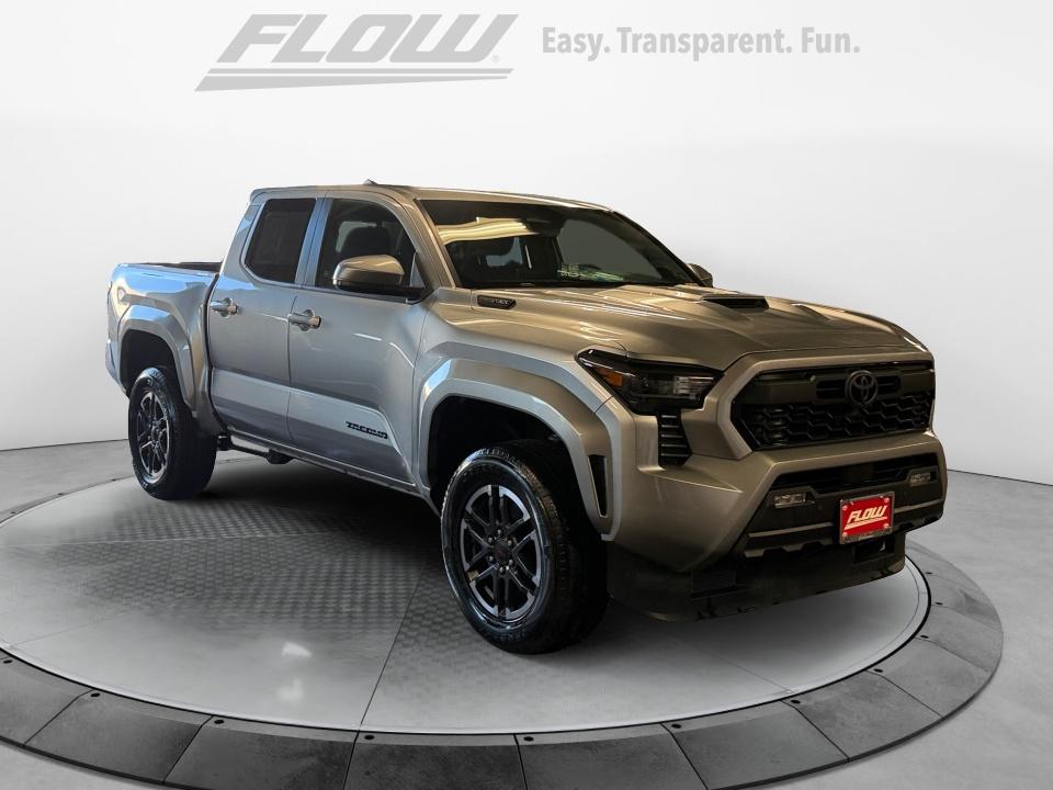 Silver 2025 Toyota Tacoma Pickup Truck Four-Wheel Drive Automatic