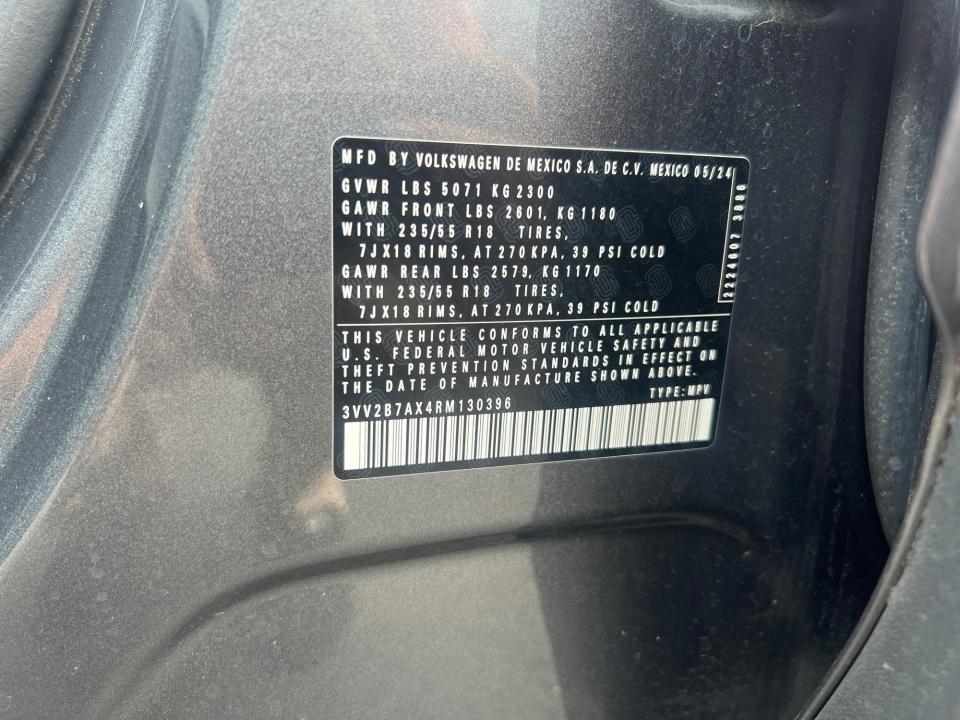 Used 2024 Volkswagen Tiguan SUV