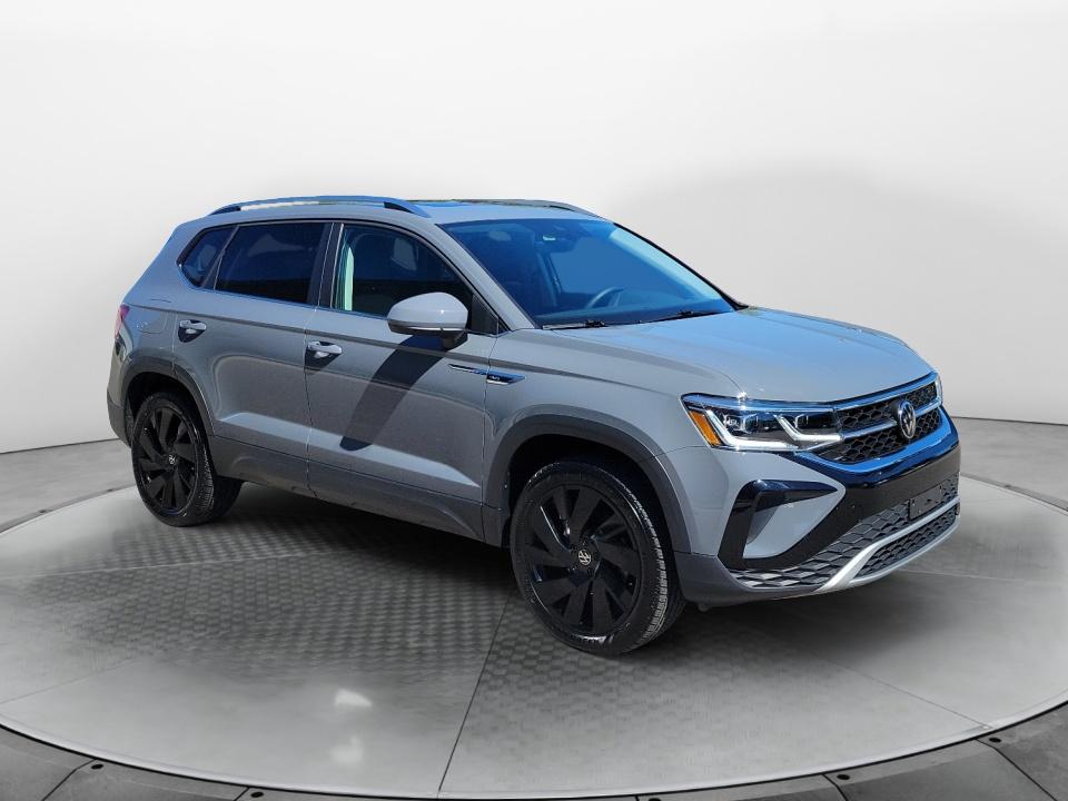 Gray 2024 Volkswagen Taos SUV / Crossover All-Wheel Drive Automatic