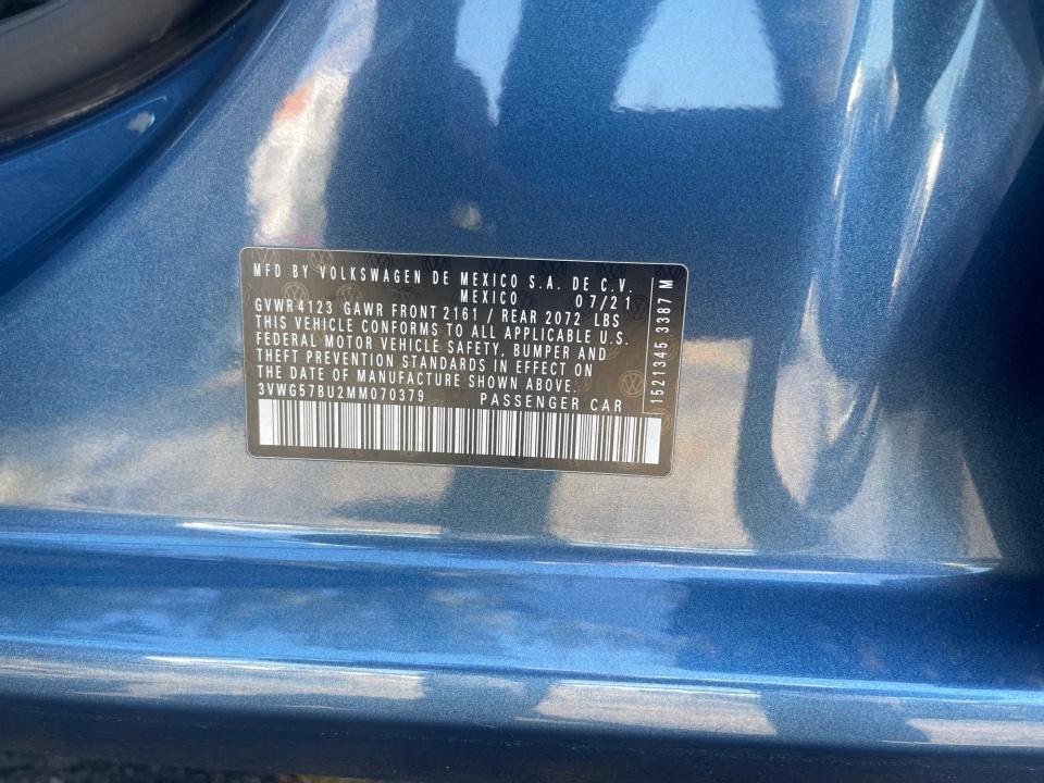 Used 2021 Volkswagen Jetta Sedan