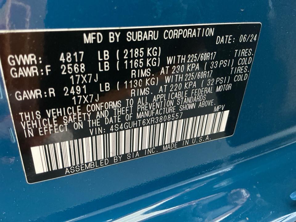 Used 2024 Subaru Crosstrek SUV
