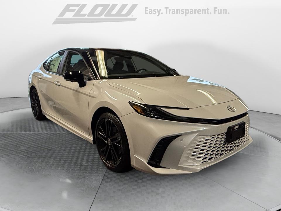 White 2026 Toyota Camry Sedan Front-Wheel Drive Automatic