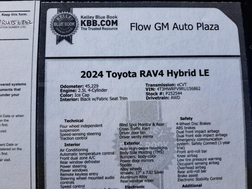 Used 2024 Toyota RAV4 Hybrid SUV