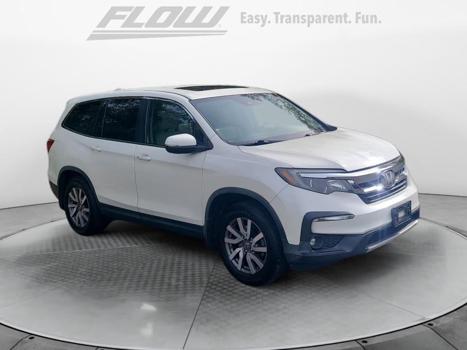 White 2019 Honda Pilot SUV / Crossover All-Wheel Drive Automatic