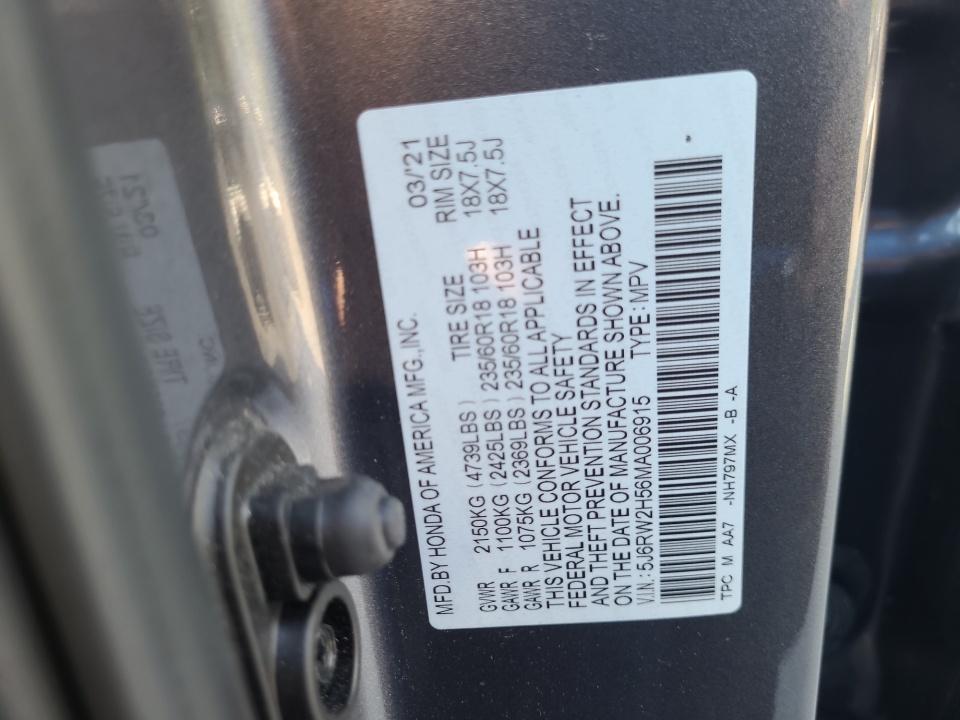 Used 2021 Honda CR-V SUV