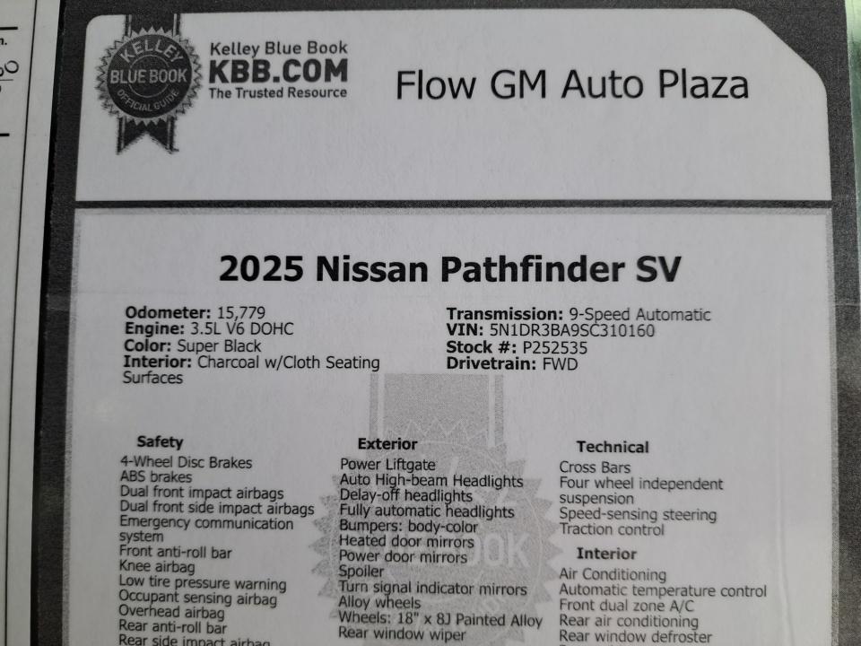 Used 2025 Nissan Pathfinder SUV