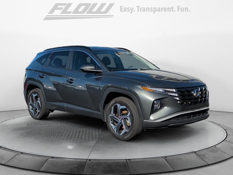 Gray 2023 Hyundai Tucson SUV / Crossover All-Wheel Drive Automatic