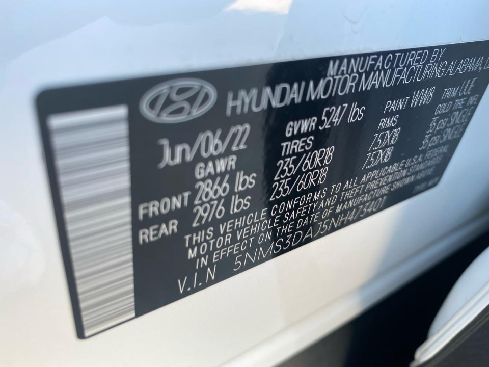 Used 2022 Hyundai Santa Fe SUV