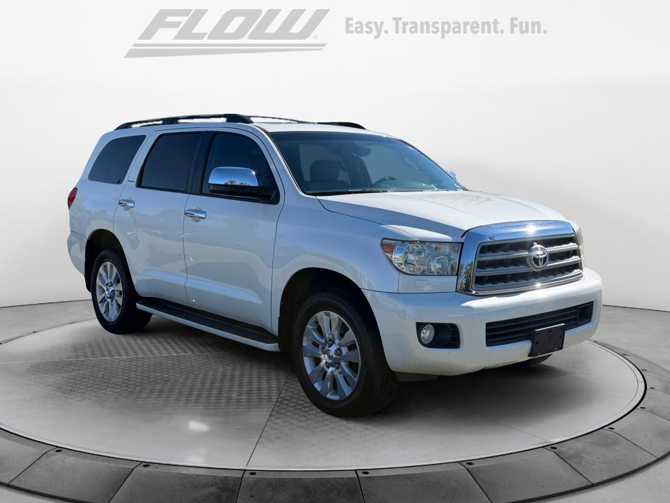 White 2016 Toyota Sequoia SUV / Crossover Four-Wheel Drive Automatic