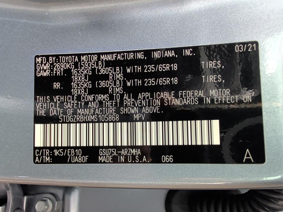 Used 2021 Toyota Highlander SUV