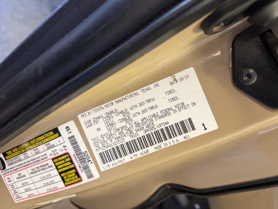 Used 2020 Toyota Tacoma Truck