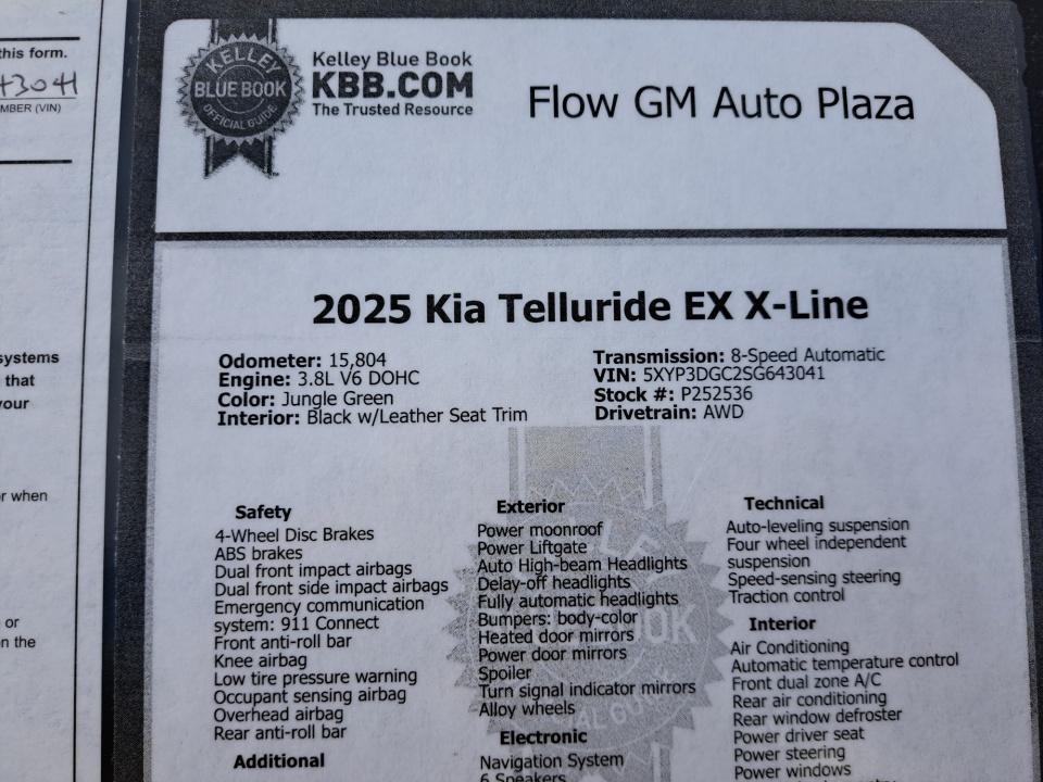 Used 2025 Kia Telluride SUV