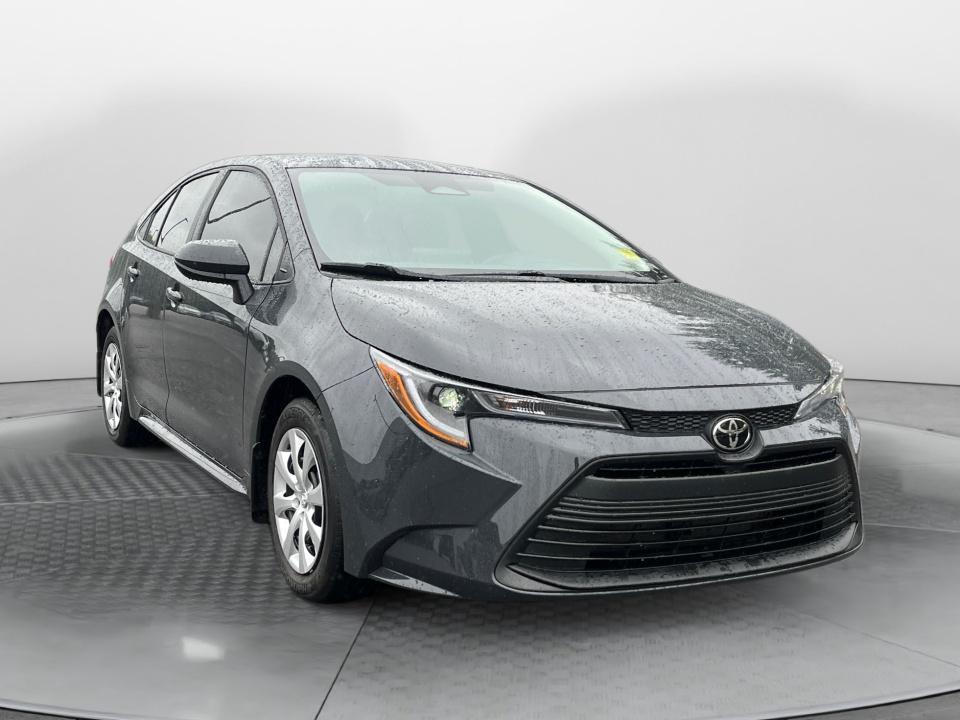 Black 2025 Toyota Corolla Sedan Front-Wheel Drive Automatic