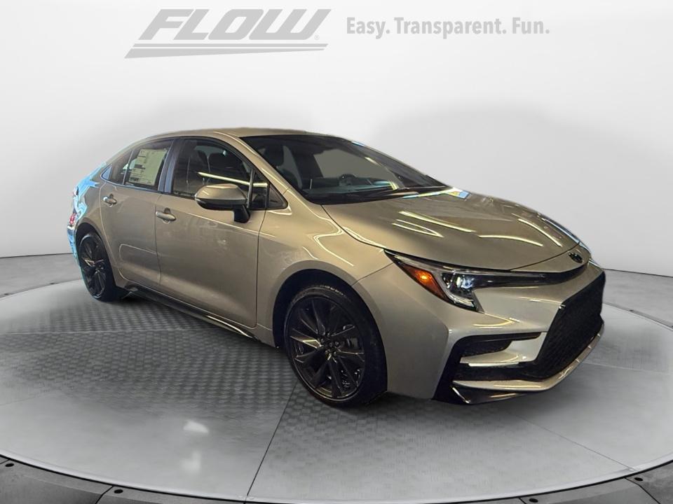 Silver 2027 Toyota Corolla Sedan Front-Wheel Drive Automatic