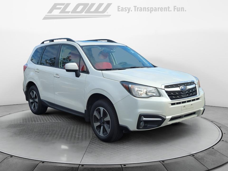 White 2018 Subaru Forester SUV / Crossover All-Wheel Drive Automatic