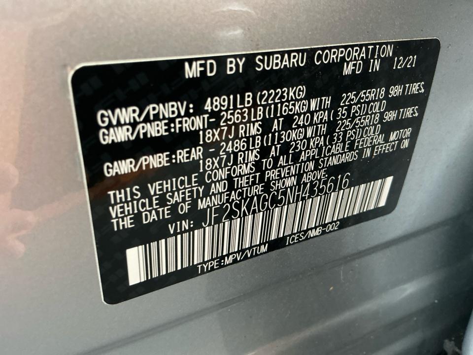 Used 2022 Subaru Forester SUV